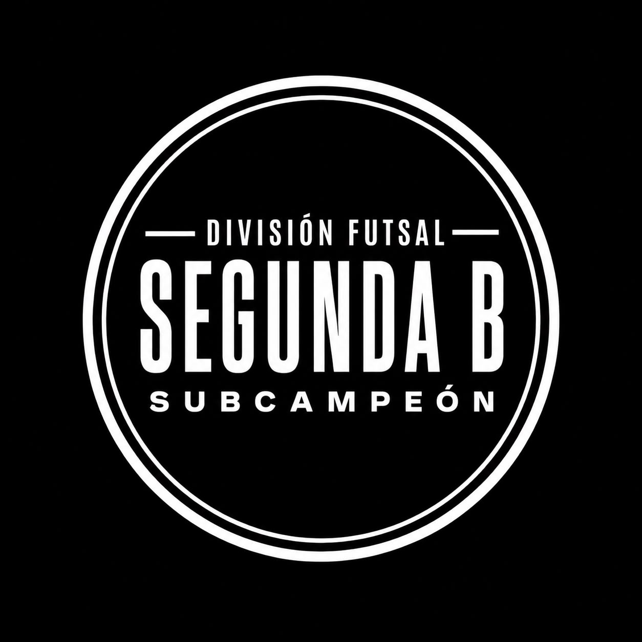 Distintivo de subcampeón de 2ª División B