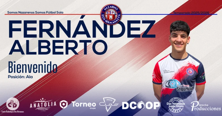Alberto Fernández, nuevo jugador del GTS Nazareno Dos Hermanas