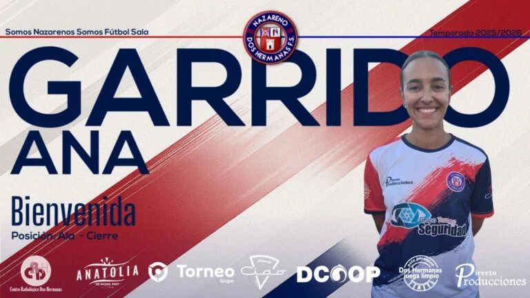 Ana Garrido, nuevo fichaje del Grupo Torneo Nazareno Dos Hermanas Femenino
