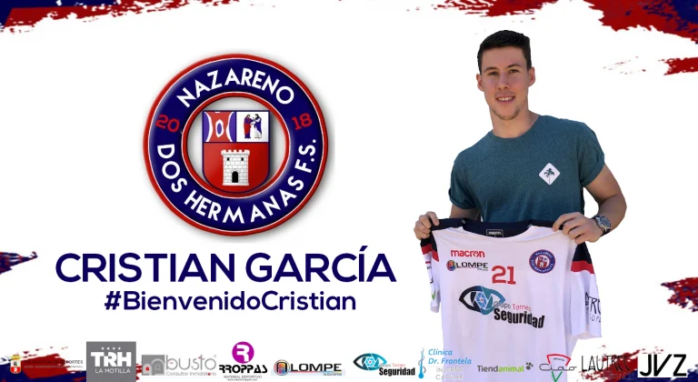 Cristian García, primer fichaje del GTS Nazareno Dos Hermanas