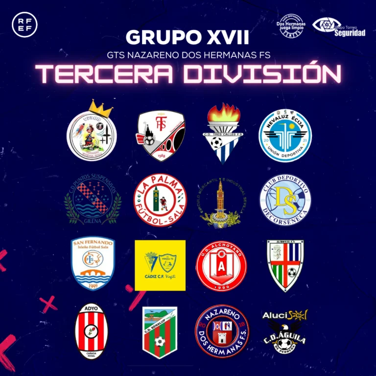 Definido el grupo 17 de Tercera División para la temporada 2022-23