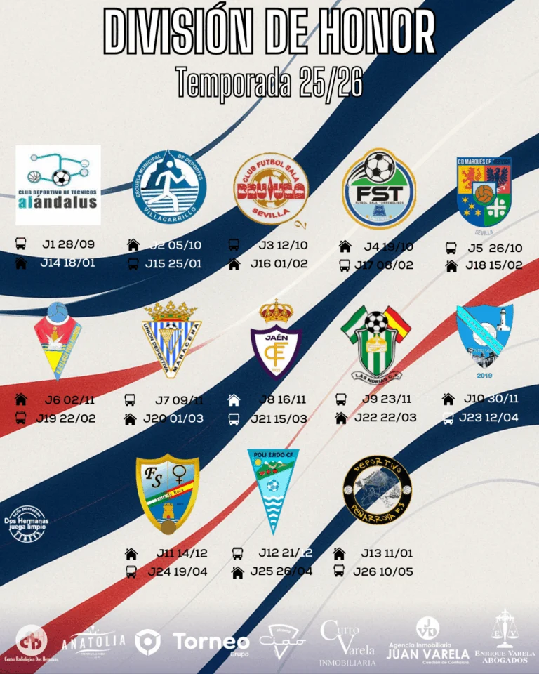 El femenino arrancará la liga el 28 de septiembre ante Al-Andalus a domicilio