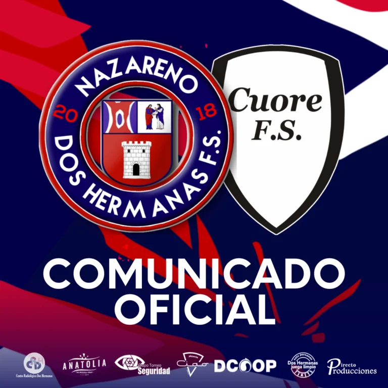 El GTS Nazareno Dos Hermanas FS y CD Cuore FS, juntos en una nueva temporada