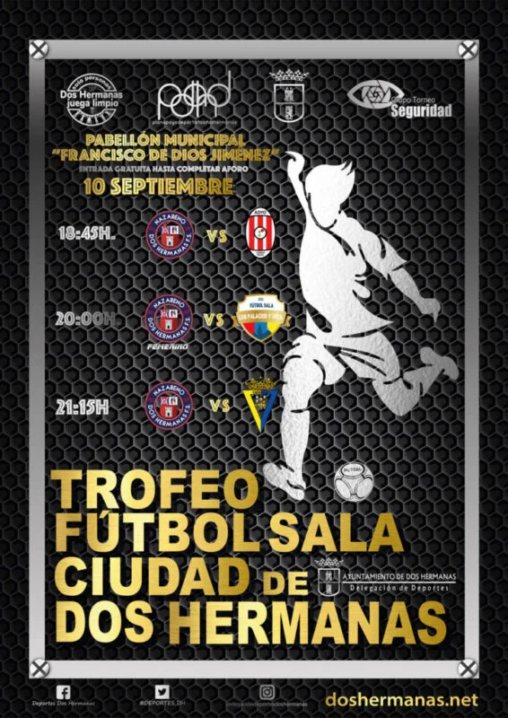 Este viernes se celebra el I Trofeo Ciudad de Dos Hermanas FS