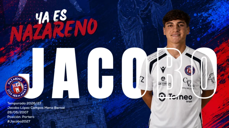 Jacobo López, nuevo refuerzo para la portería nazarena