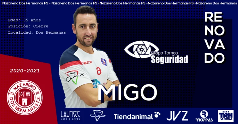 Migo seguirá defendiendo la camiseta del GTS Nazareno Dos Hermanas