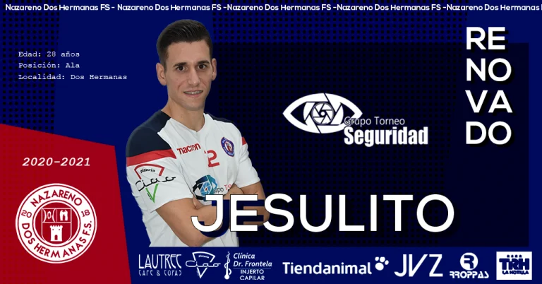 Jesulito renueva una temporada más con el GTS Nazareno Dos Hermanas