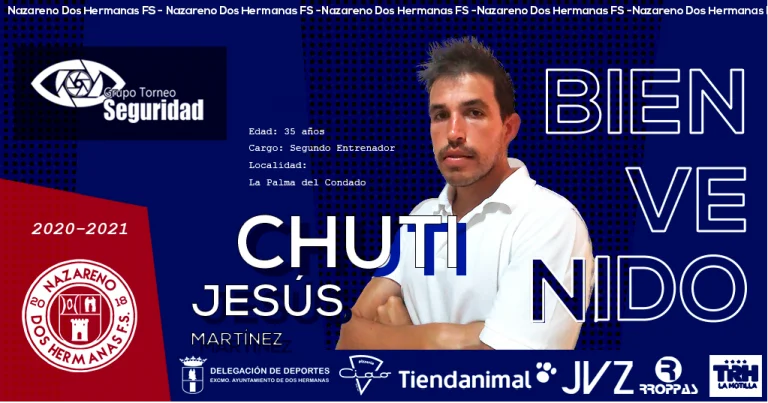 Jesús Martínez se une al proyecto del GTS Nazareno Dos Hermanas FS