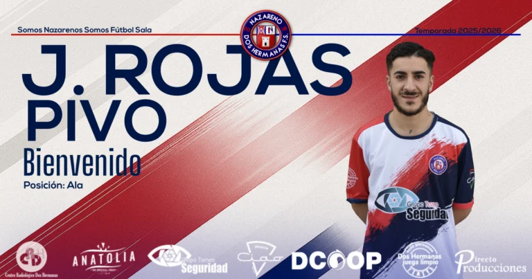 Joaquín Rojas, Pivo, es el nuevo fichaje del GTS Nazareno Dos Hermanas FS