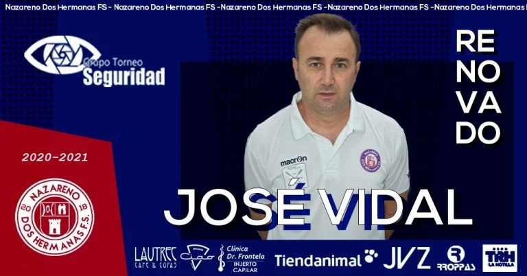 José Vidal renueva con el GTS Nazareno Dos Hermanas