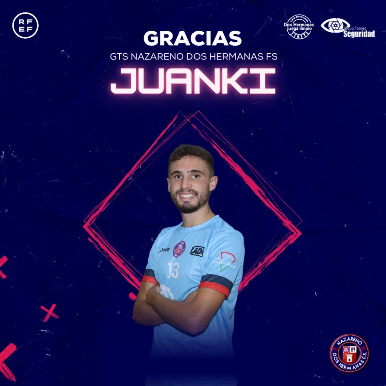 Juanki no continuará en el GTS Nazareno Dos Hermanas FS