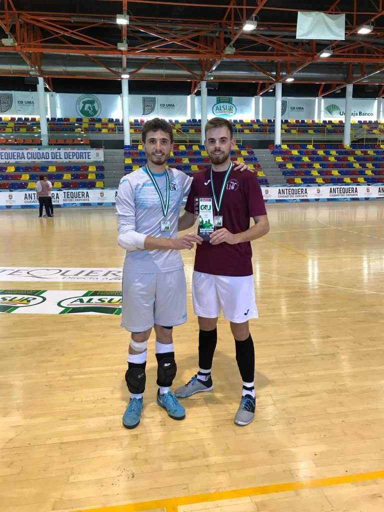 Juanki y Varo, subcampeones de Andalucía universitarios
