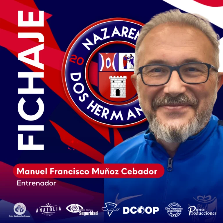 Manuel Francisco Muñoz Cebador es el nuevo técnico del GTS Nazareno Dos Hermanas FS