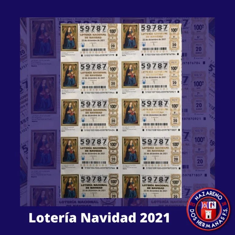 ¡No te quedes sin la Lotería de Navidad del club!