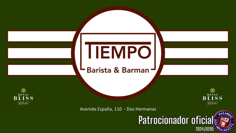 Tiempo Barista & Barman continúa unido al GTS Nazareno Dos Hermanas FS