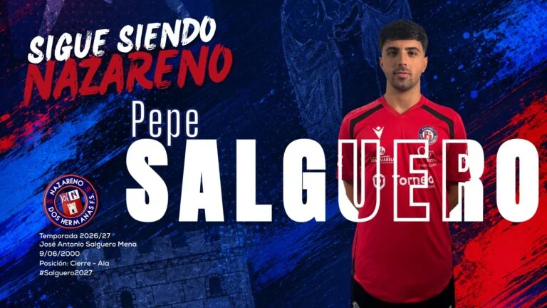 Pepe Salguero renueva un año más con el Torneo Seguridad Nazareno Dos Hermanas FS